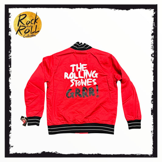 Rolling Stones Red Bomber Jacket 50 Years Official Merchandise - XL