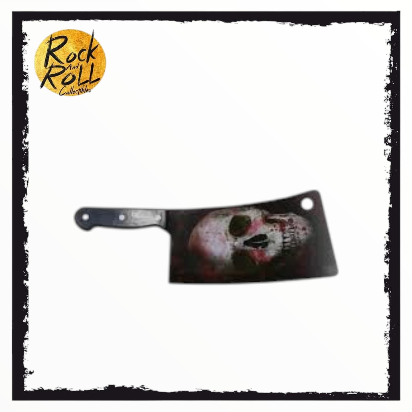 Skull Butcher Knife Cleaver Prop - Fun World