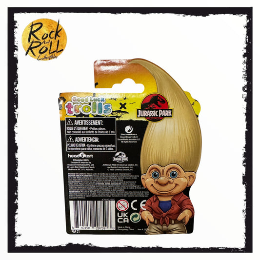 Good Luck Trolls x Jurassic Park - Ellie Sattler 2.25" Doll