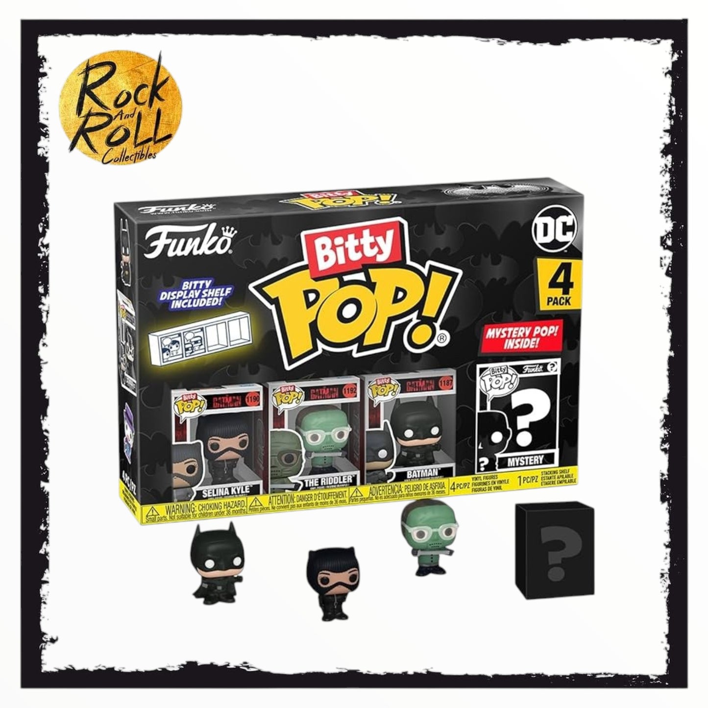 Funko Bitty Pop! Batman 85th - Catwoman 4PK and A Surprise Mystery Mini Figure
