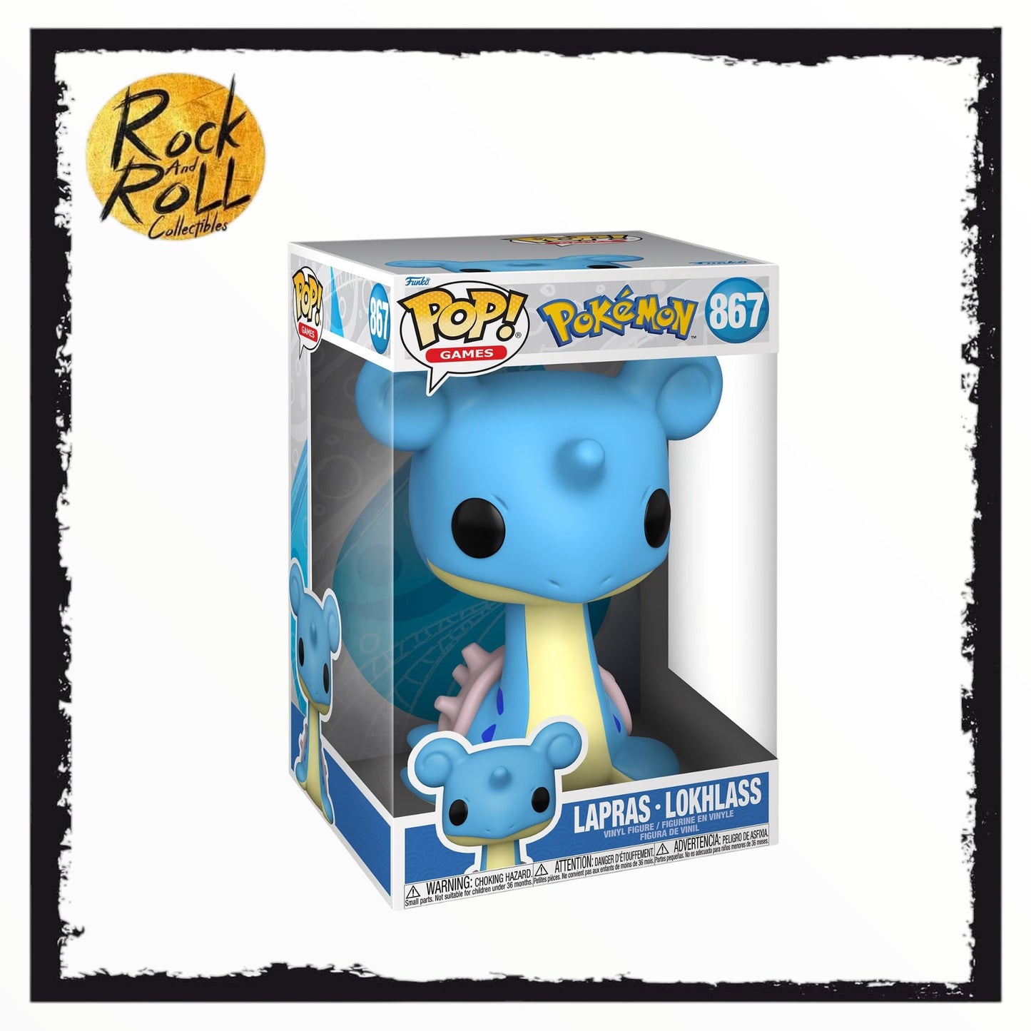 Funko Pop! Jumbo #867 Pokemon - Lapras