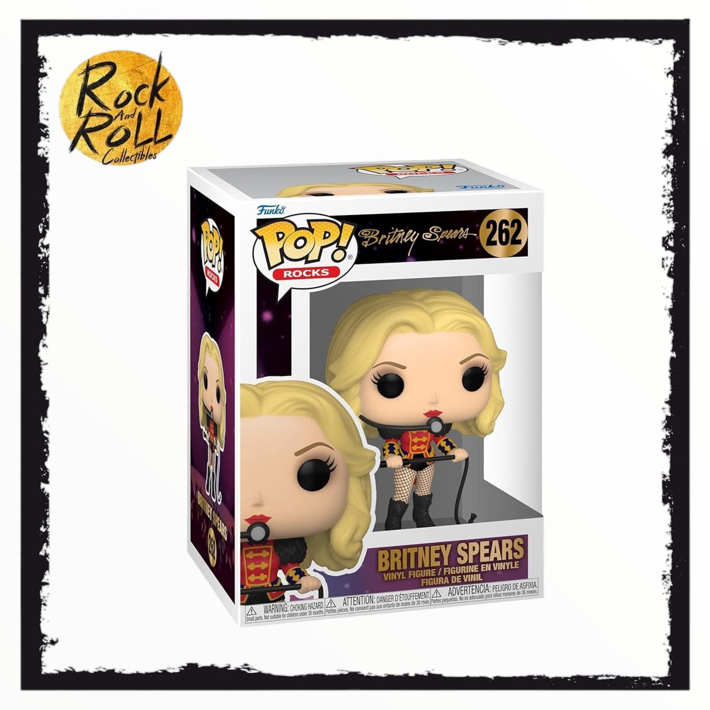 Britney Spears (Circus) Funko Pop! Rocks #262