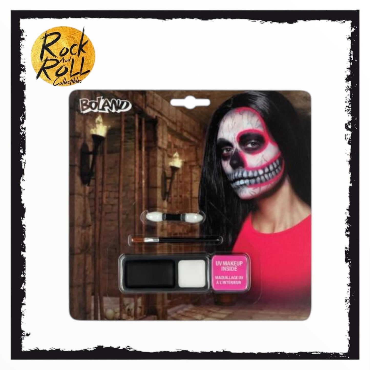 Boland Neon Skull Make-Up Kit