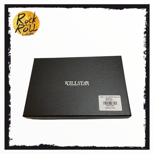 Killstar x Chucky Good Guys - Presto You're Dead Black Wallet in Box
