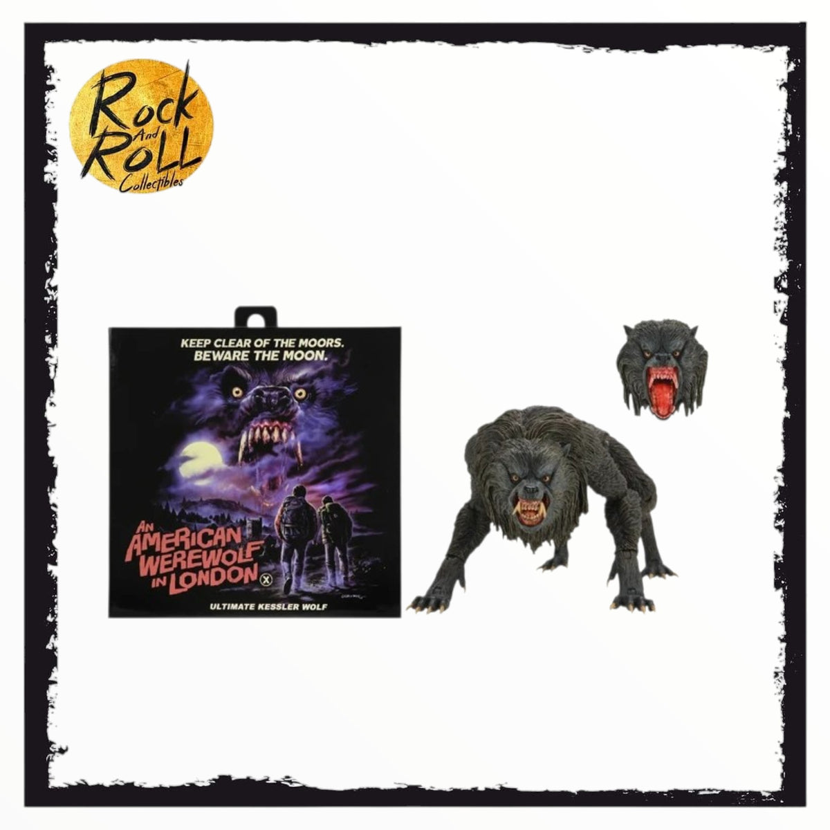 NECA An American Werewolf In London Ultimate Kessler Werewolf 7” Scale Figure