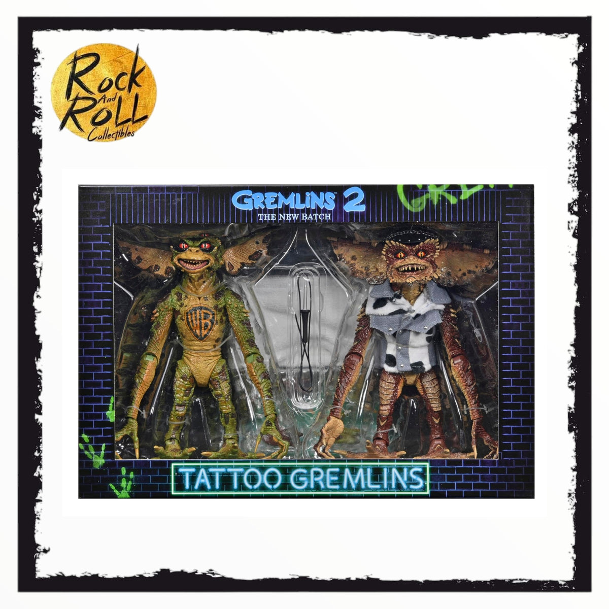 NECA Gremlins Tattoo Gremlins 2-Pack (Gremlins 2) 7” Action Figure