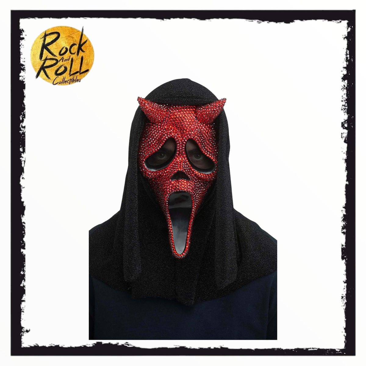 Scream - Ghost Face Bling Devil Mask - Fun World