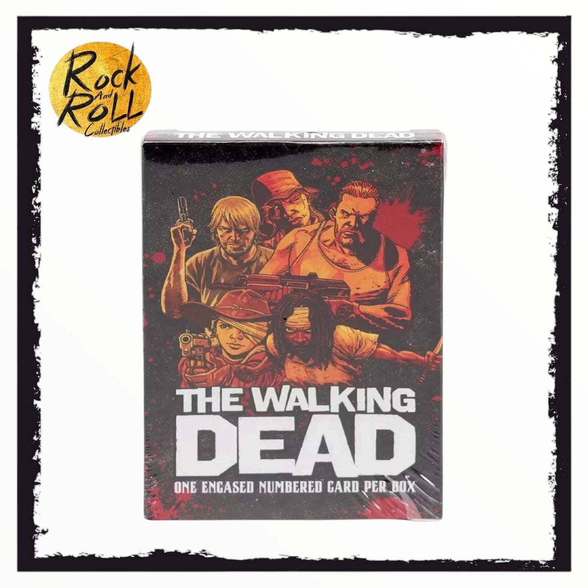 The Walking Dead Trading Card - One Encased Numbered Card Per Box (x1 Sealed) US Import