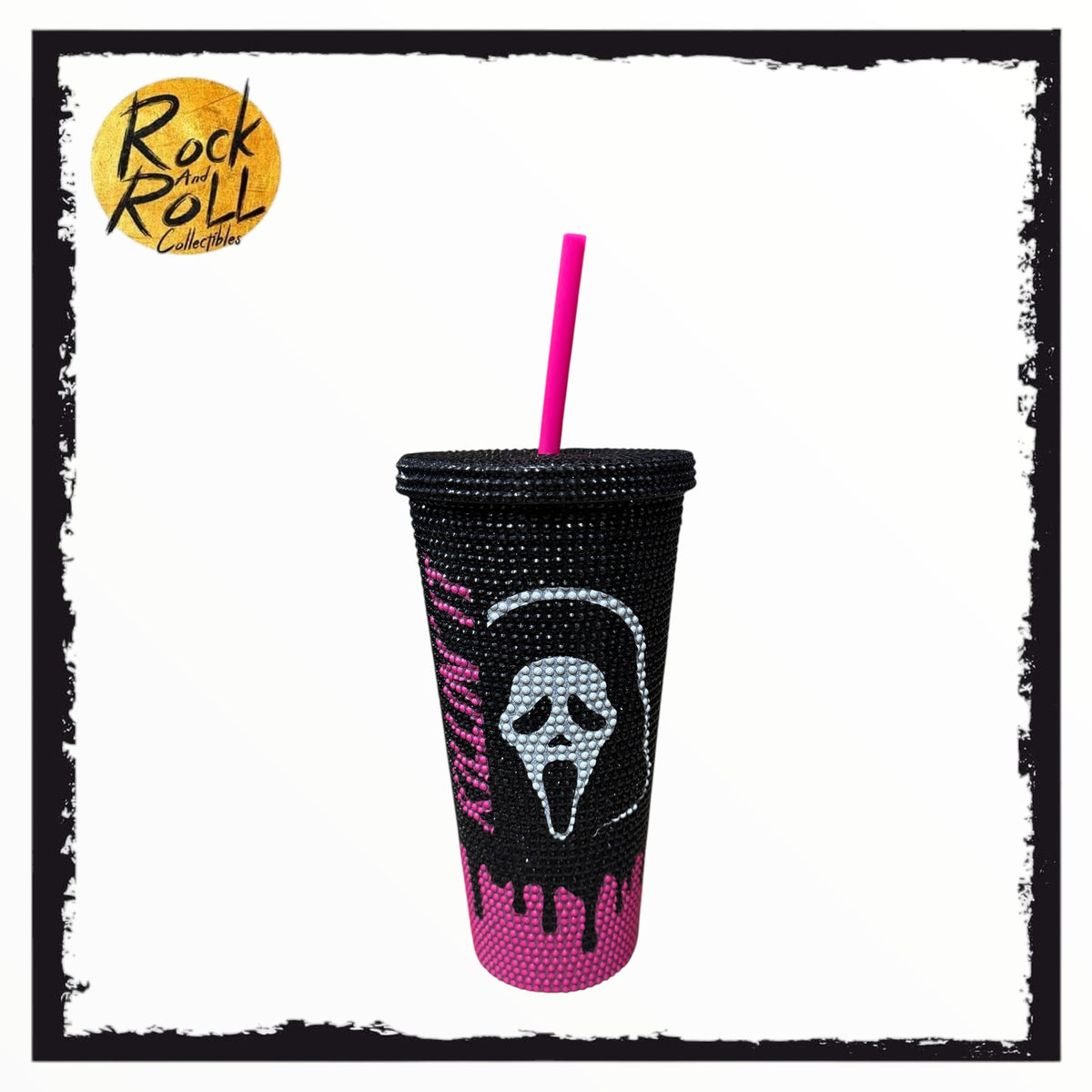 Spirit Halloween - Ghost Face Killin' In Rhinestone Tumbler