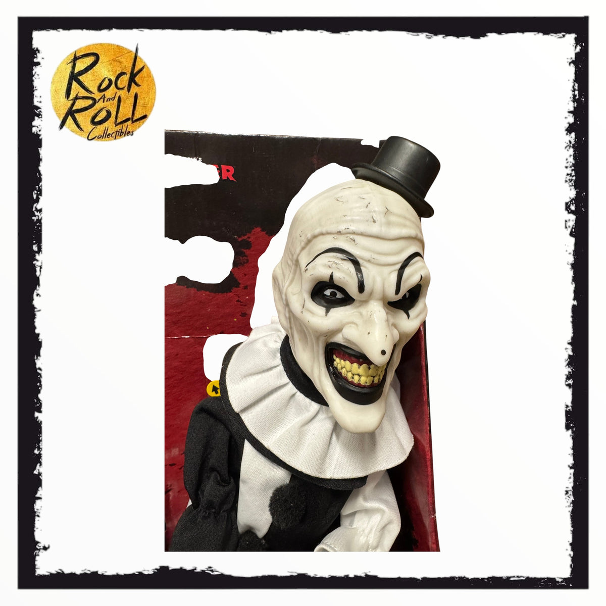 Spirit Halloween - Terrifier - Art the Clown Side Stepper (Scuffed Face)