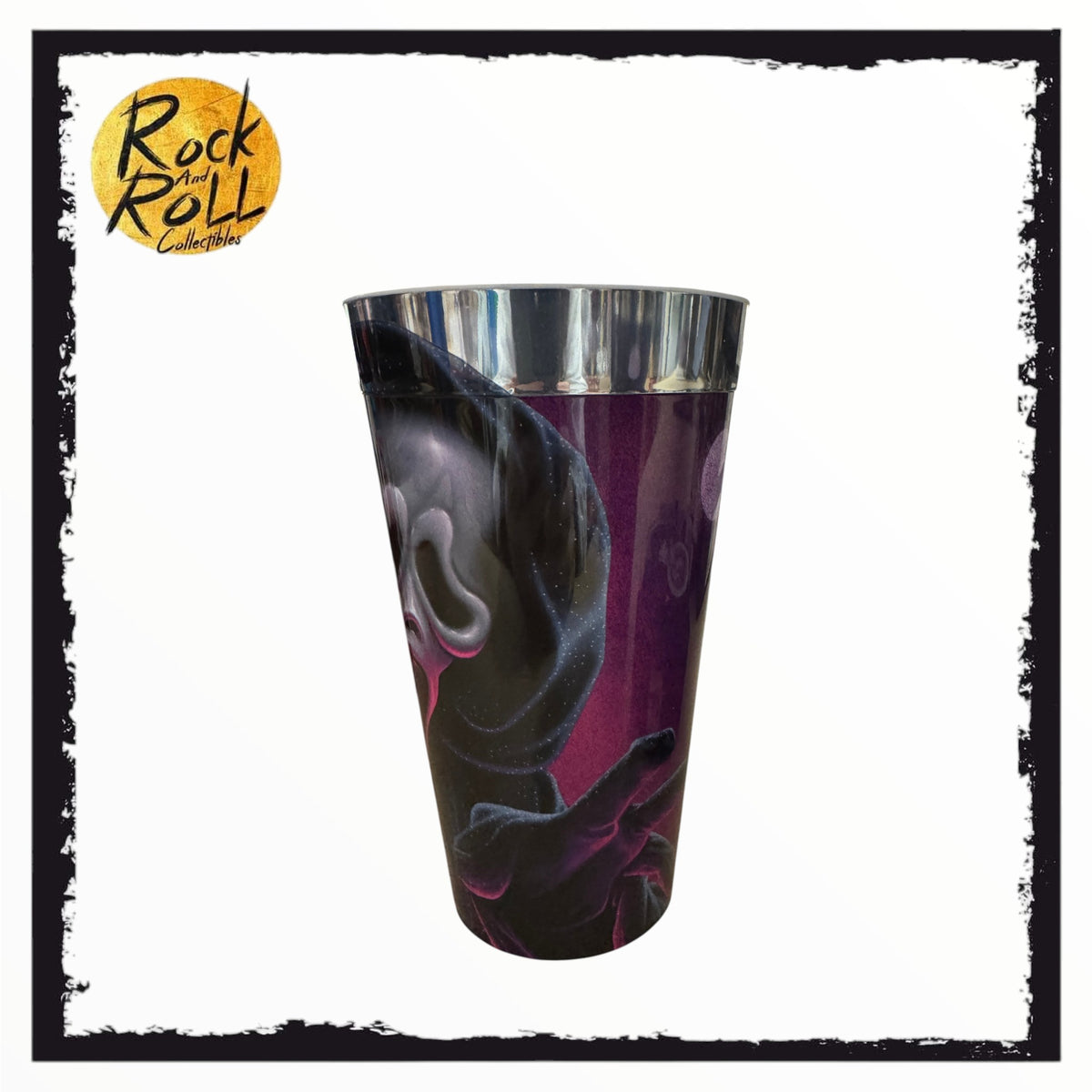 Spirit Halloween - Ghost Face Reusable Plastic Souvenir Cup 22oz