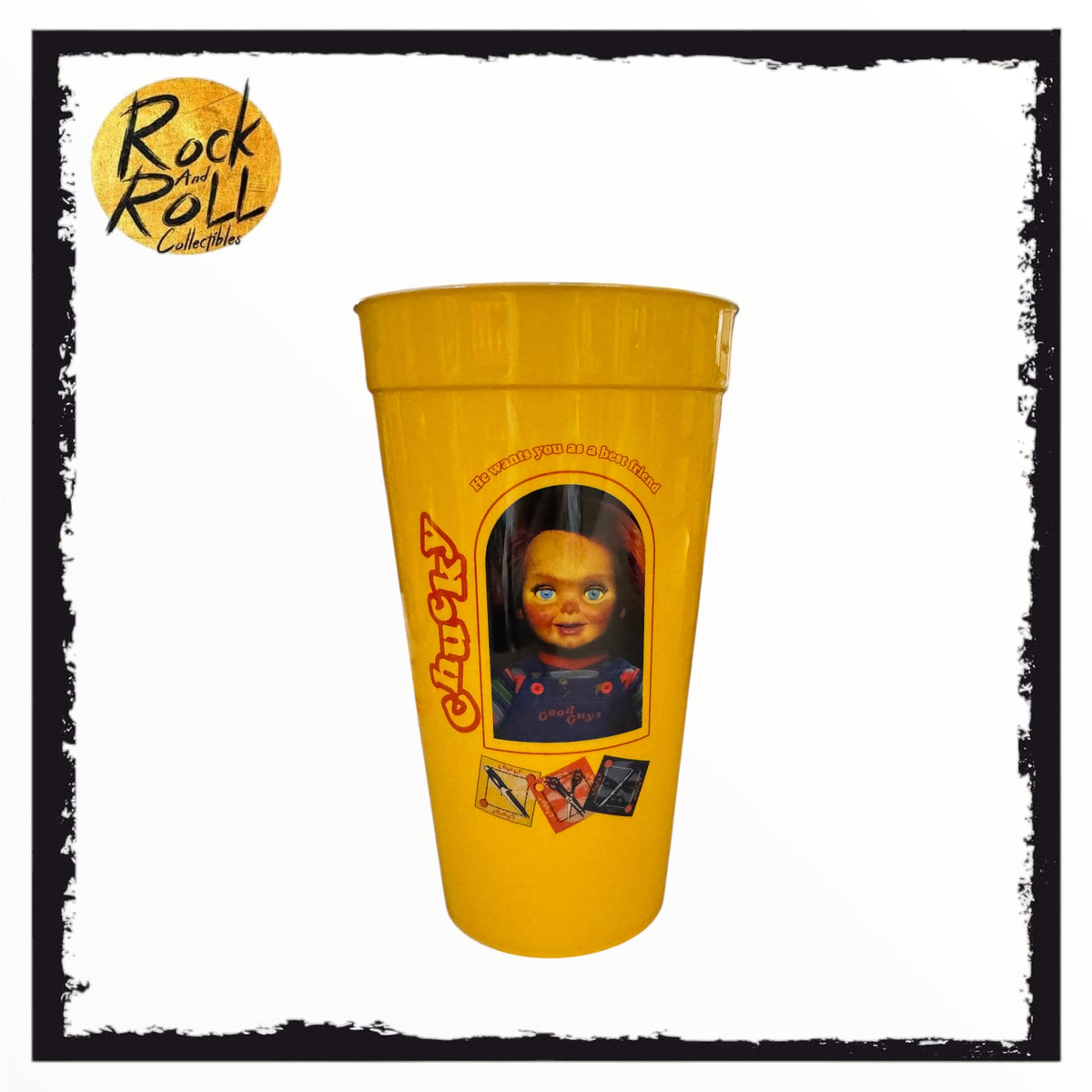 Spirit Halloween - Chucky Reusable Plastic Souvenir Cup 22oz