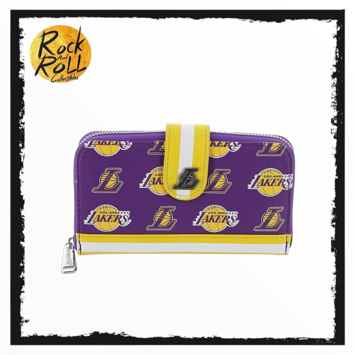Loungefly NBA Los Angeles Lakers Zip Around Wallet US Import
