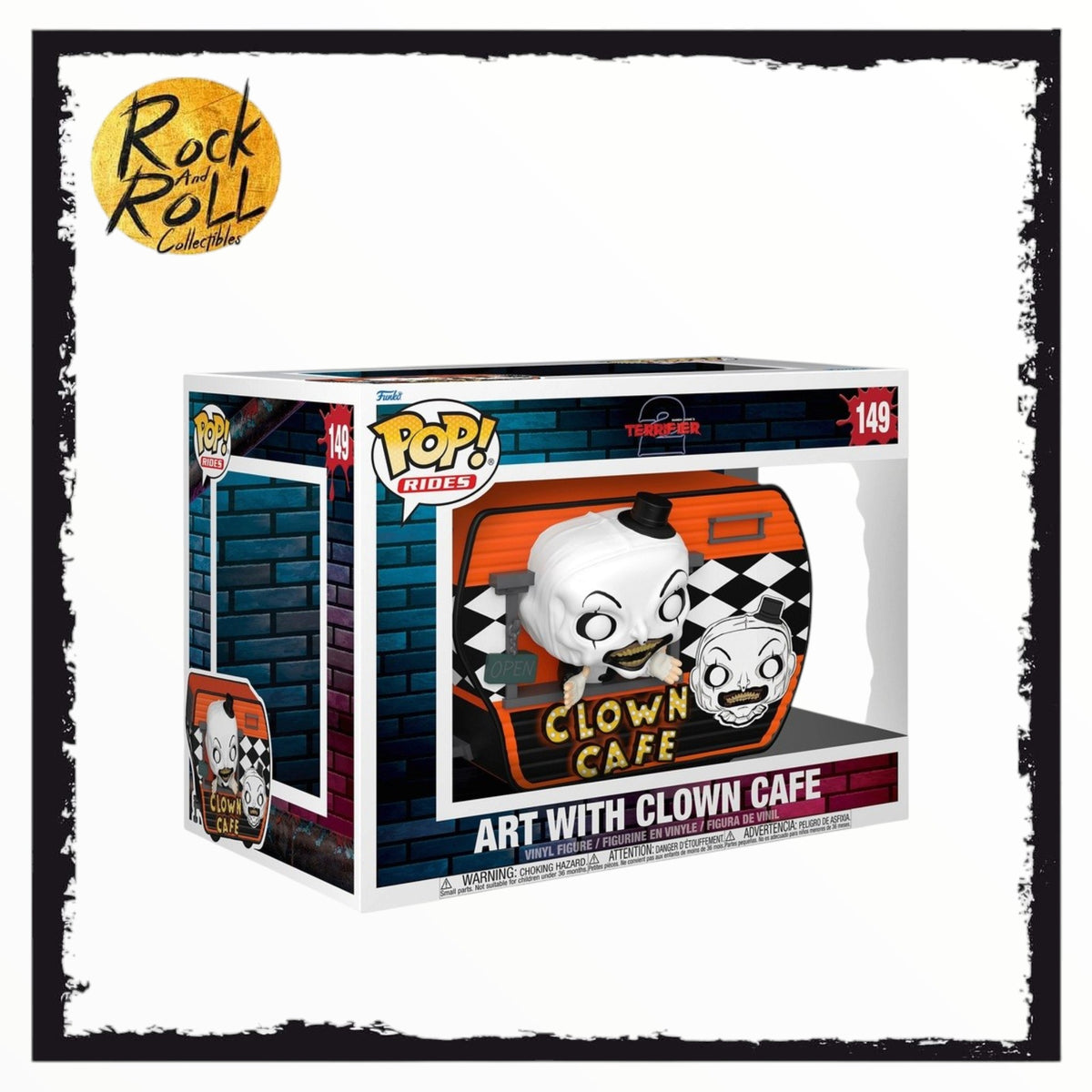 Art with Clown Cafe Funko Pops - Terrifier 2