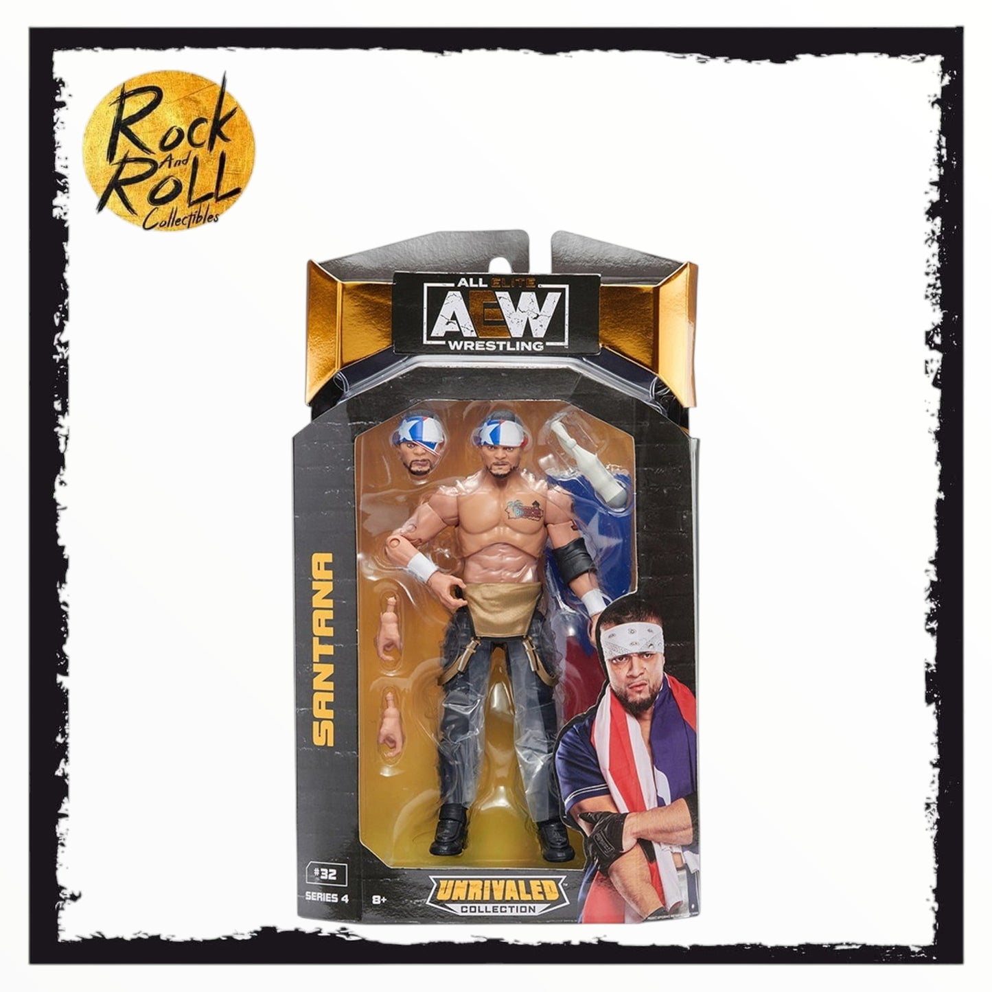 AEW Unrivaled Collection Series 4 #32 Santana