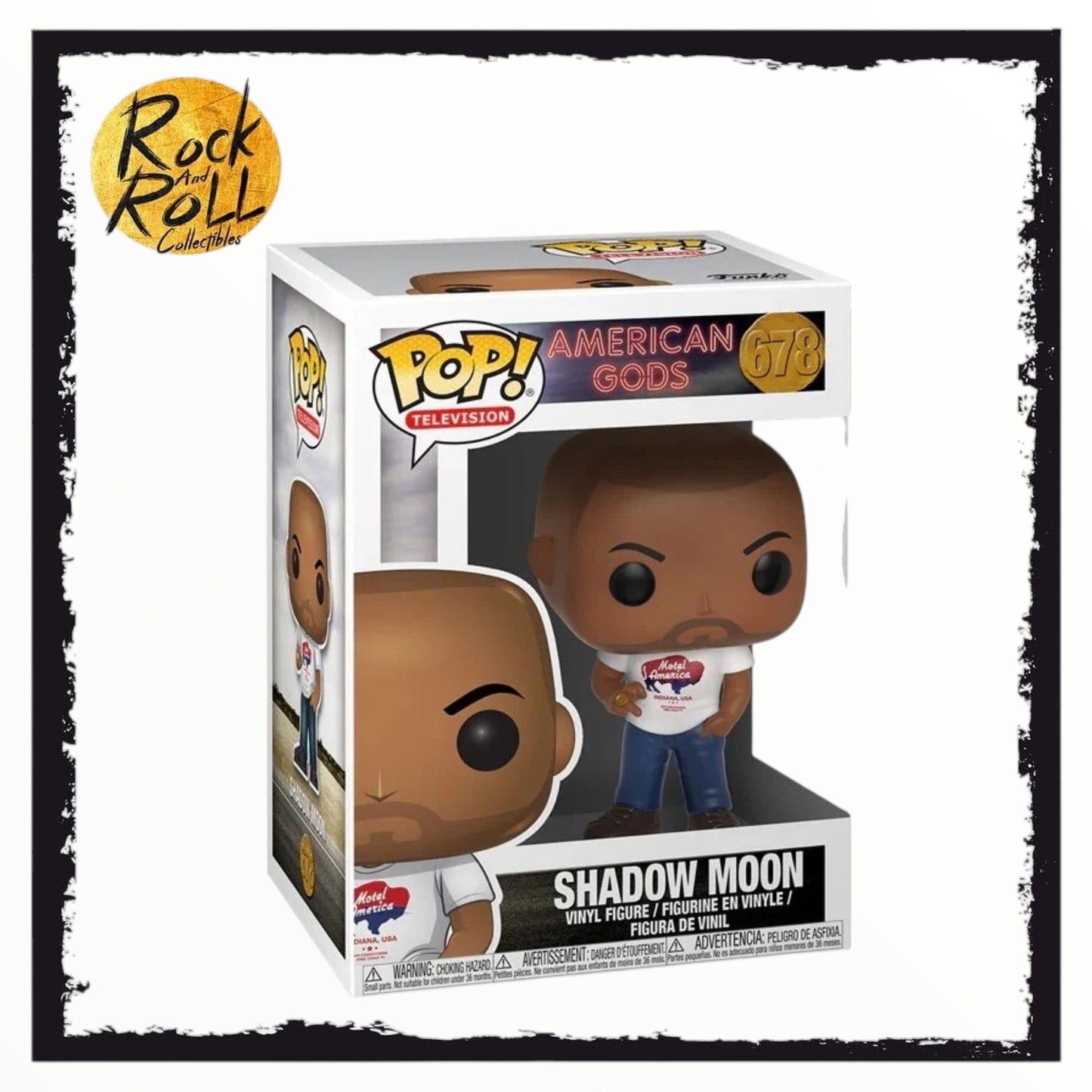 Funko Pop! Vinyl: American Gods Shadow Moon #678