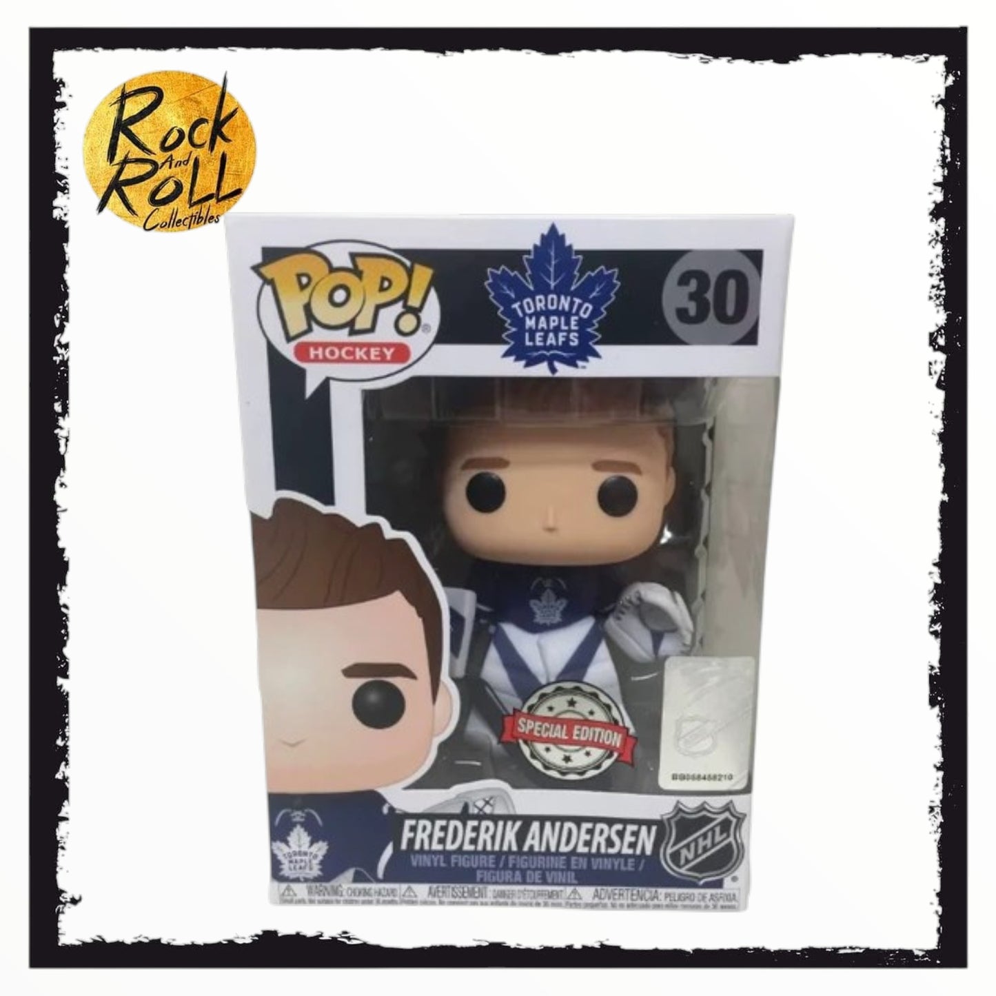 NHL: Toronto Maple Leafs Funko Pop! #30 Frederik Anderson Special Edition