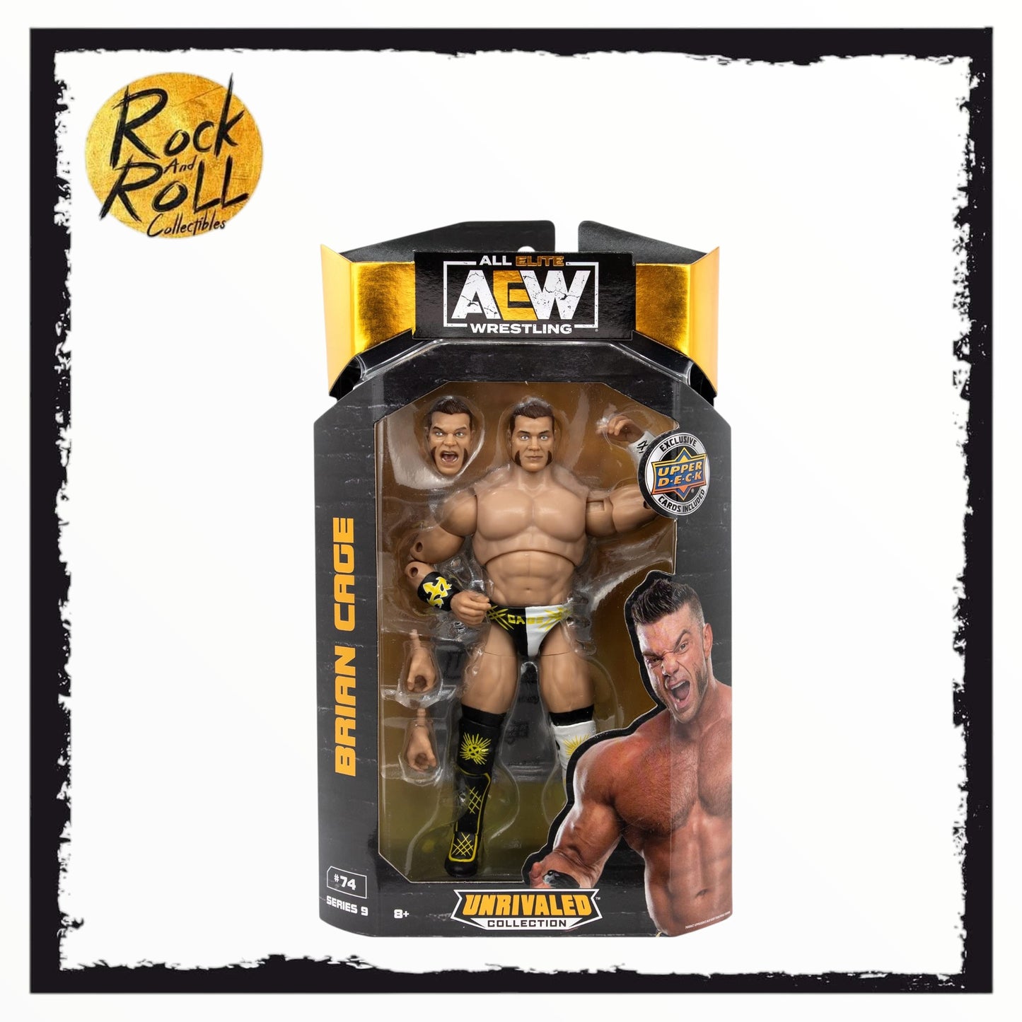 AEW Unrivaled Collection Series 9 #74 Brian Cage