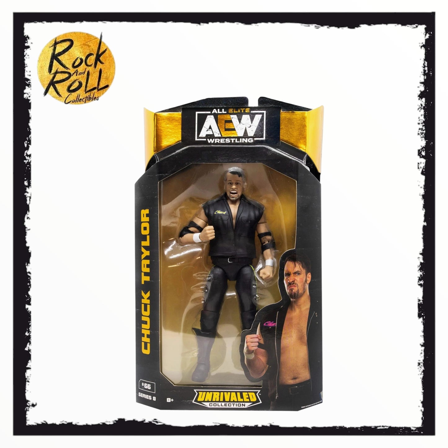 AEW Unrivaled Collection Series 8 #66 Chuck Taylor