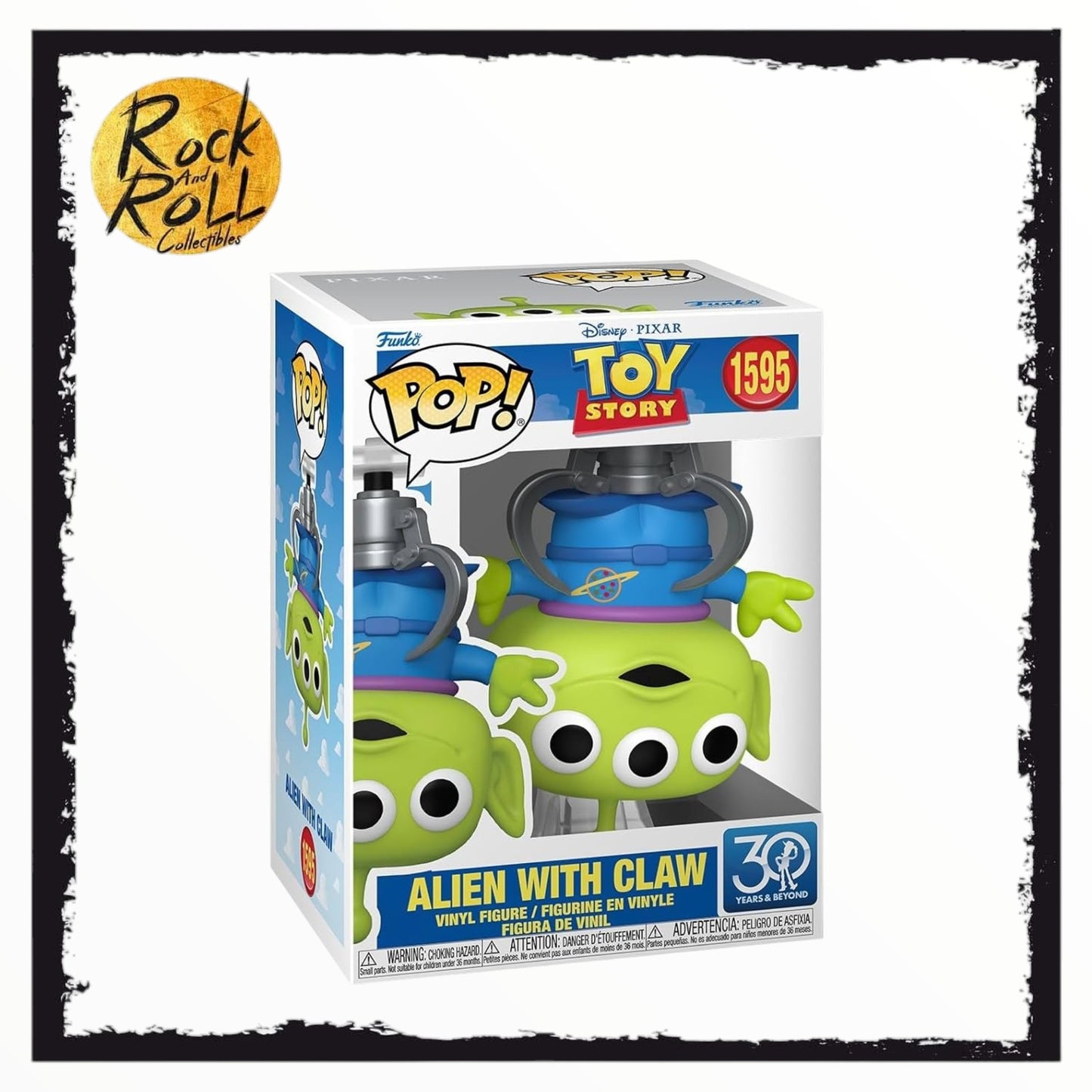 Alien with Claw #1595 Funko Pop - Toy Story - 30th Anniversary