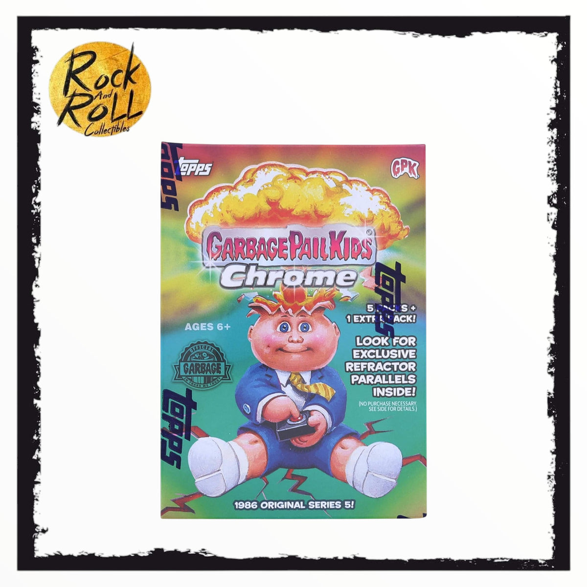 2022 Topps Garbage Pail Kids Series 5 Chrome 6-Pack Blaster Box