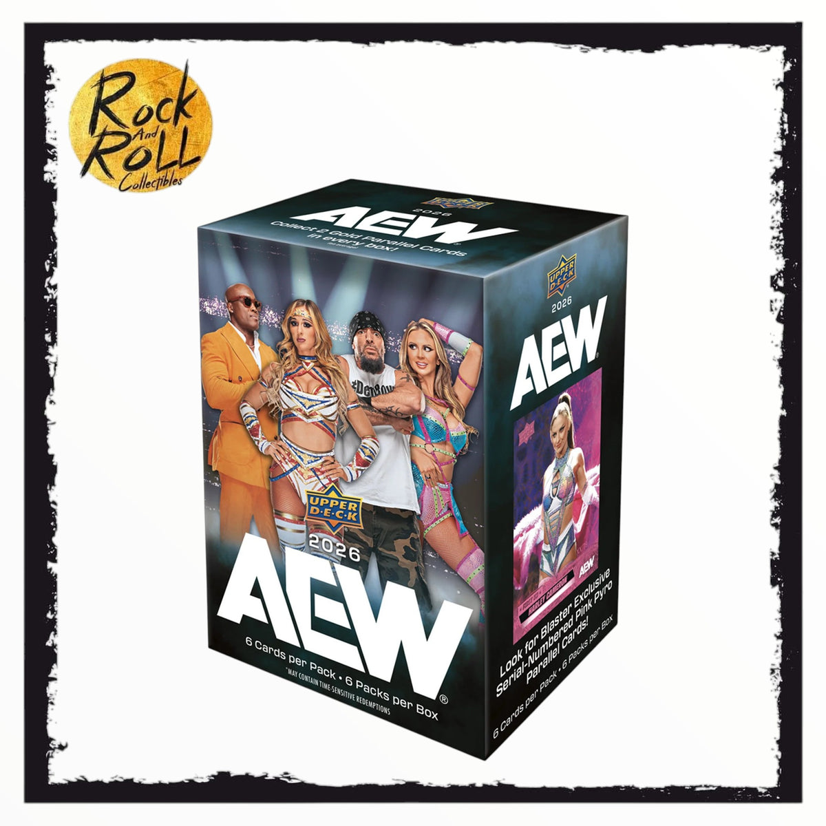 2026 Upper Deck All Elite AEW Wrestling Trading Card Blaster Box