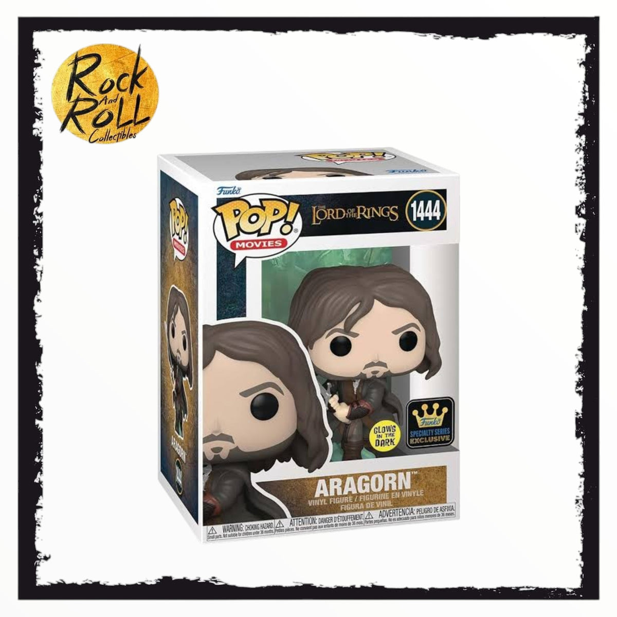 The Lord of the Rings - Aragorn GITD Funko Pop! #1444 Funko Specialty Series Exclusive