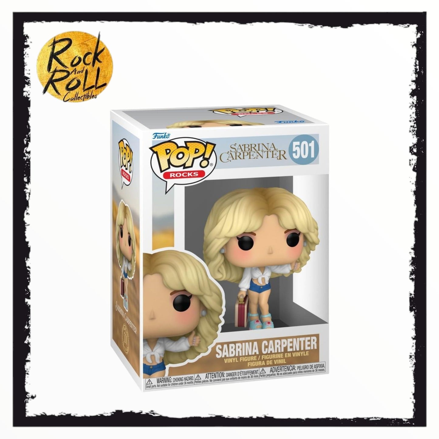 Sabrina Carpenter (Manchild) Funko Pop! Rocks #501