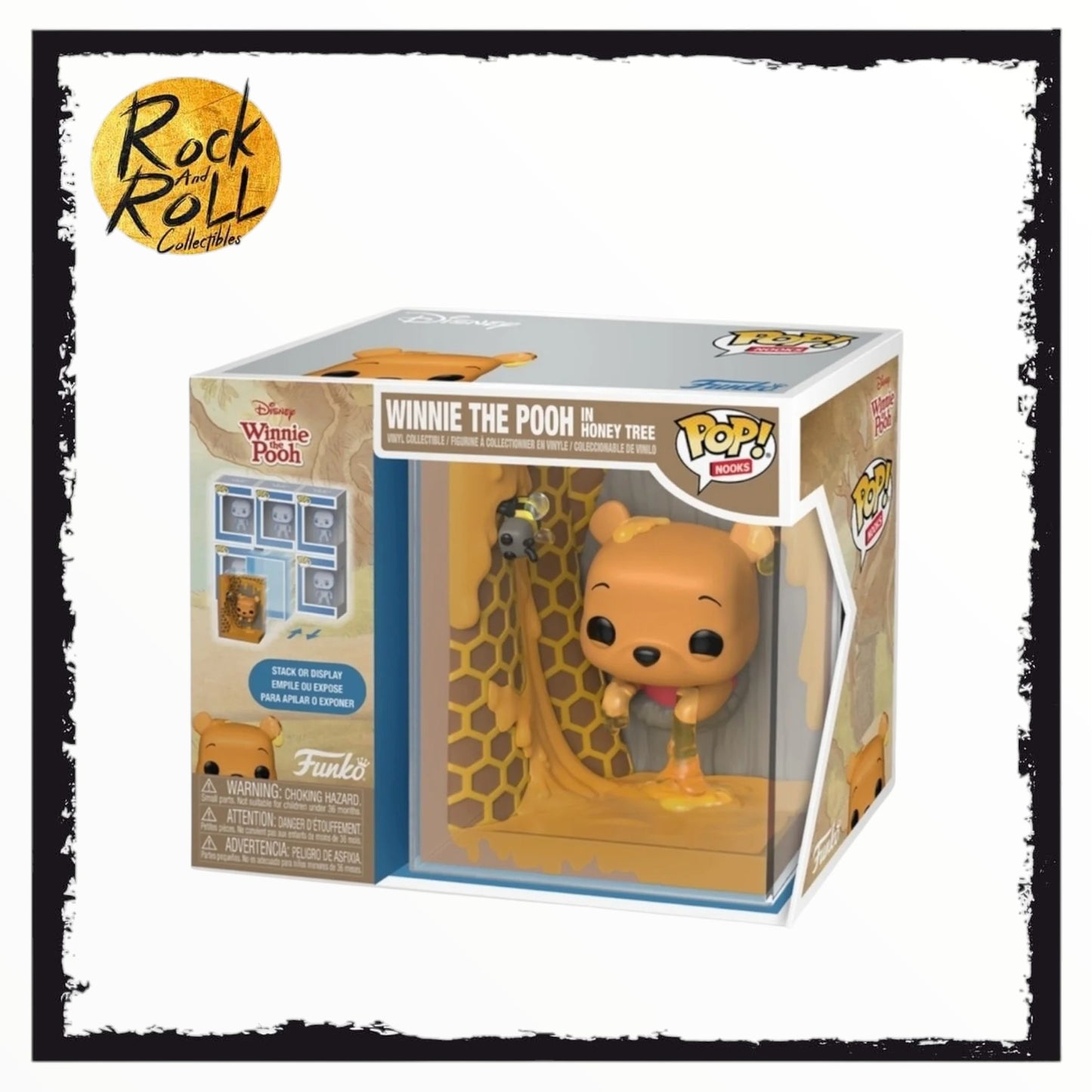Winnie The Pooh in Honey Tree #1682 Funko Nooks Pop!- Winnie The Pooh