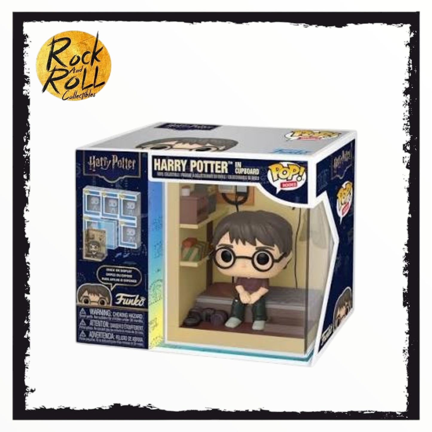 Harry Potter in Cupboard Funko Nooks Pop! - Harry Potter