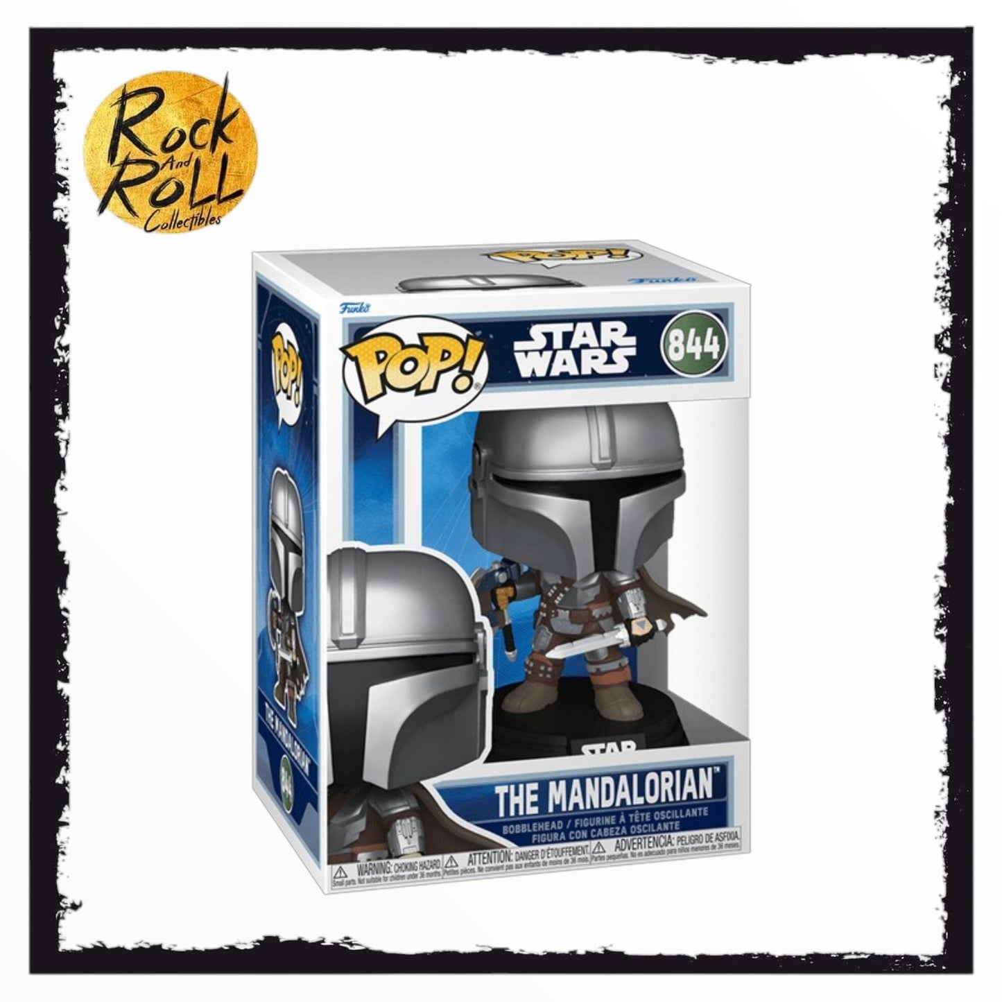 The Mandalorian (Dual Wield) #844 Funko Pop - Star Wars