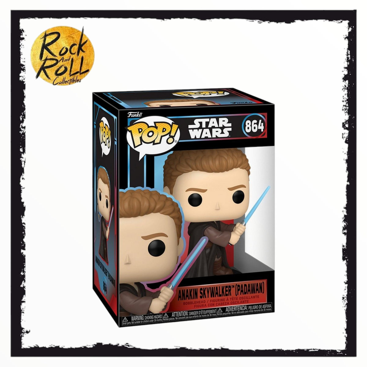 Anakin Skywalker (Padawan) #864 Funko Pop - Star Wars