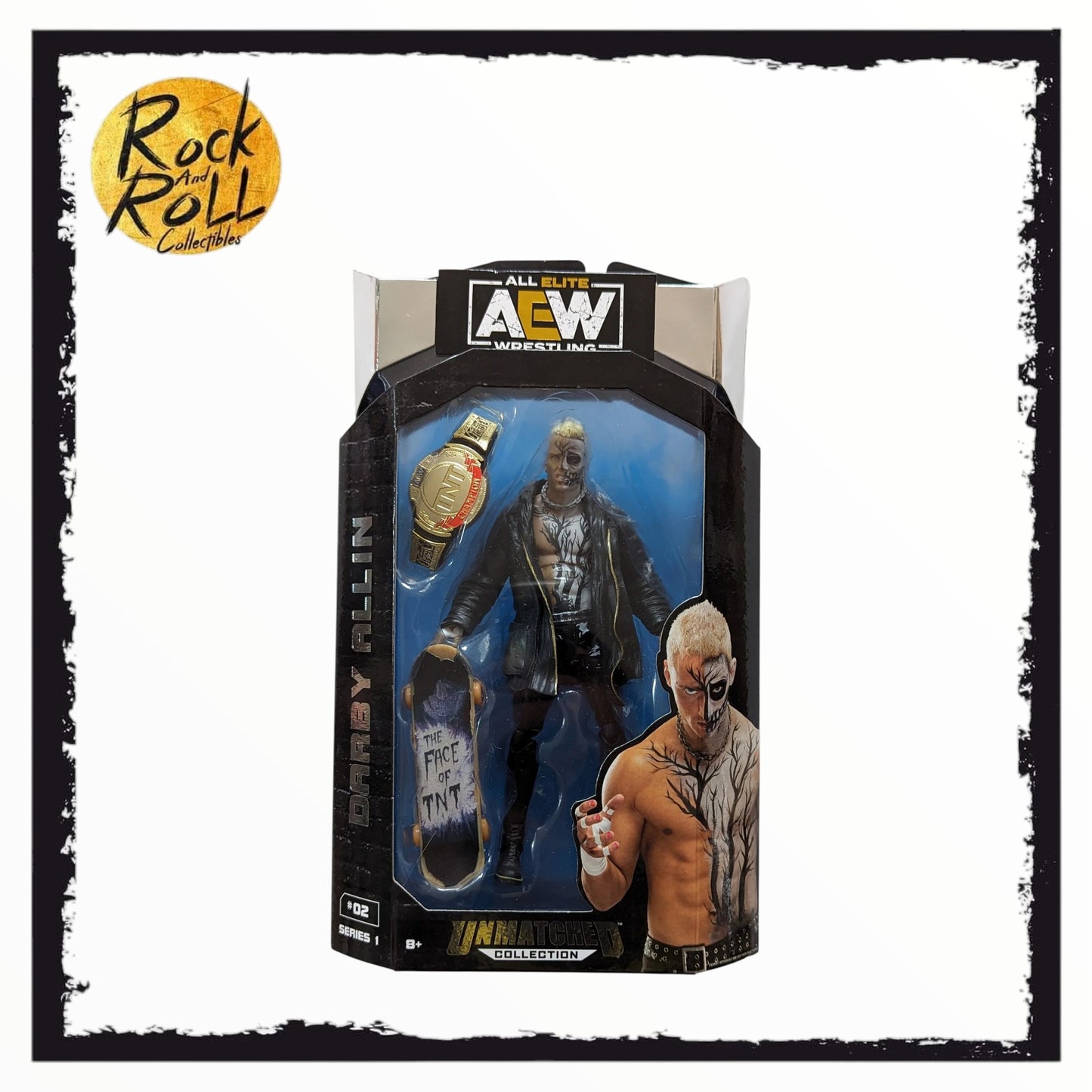 AEW Unmatched Collection Series 1 #02 Darby Allin (Not Mint Packaging)