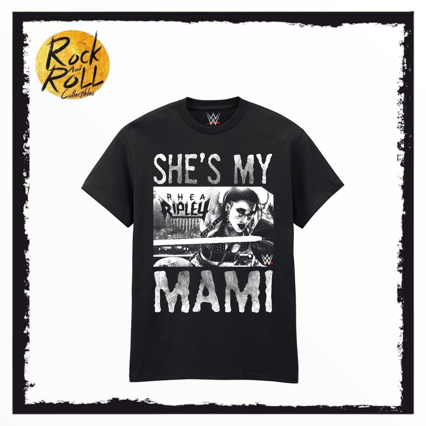 Rhea Ripley "She's My Mami" T-Shirt Officially Licensed WWE Apparel