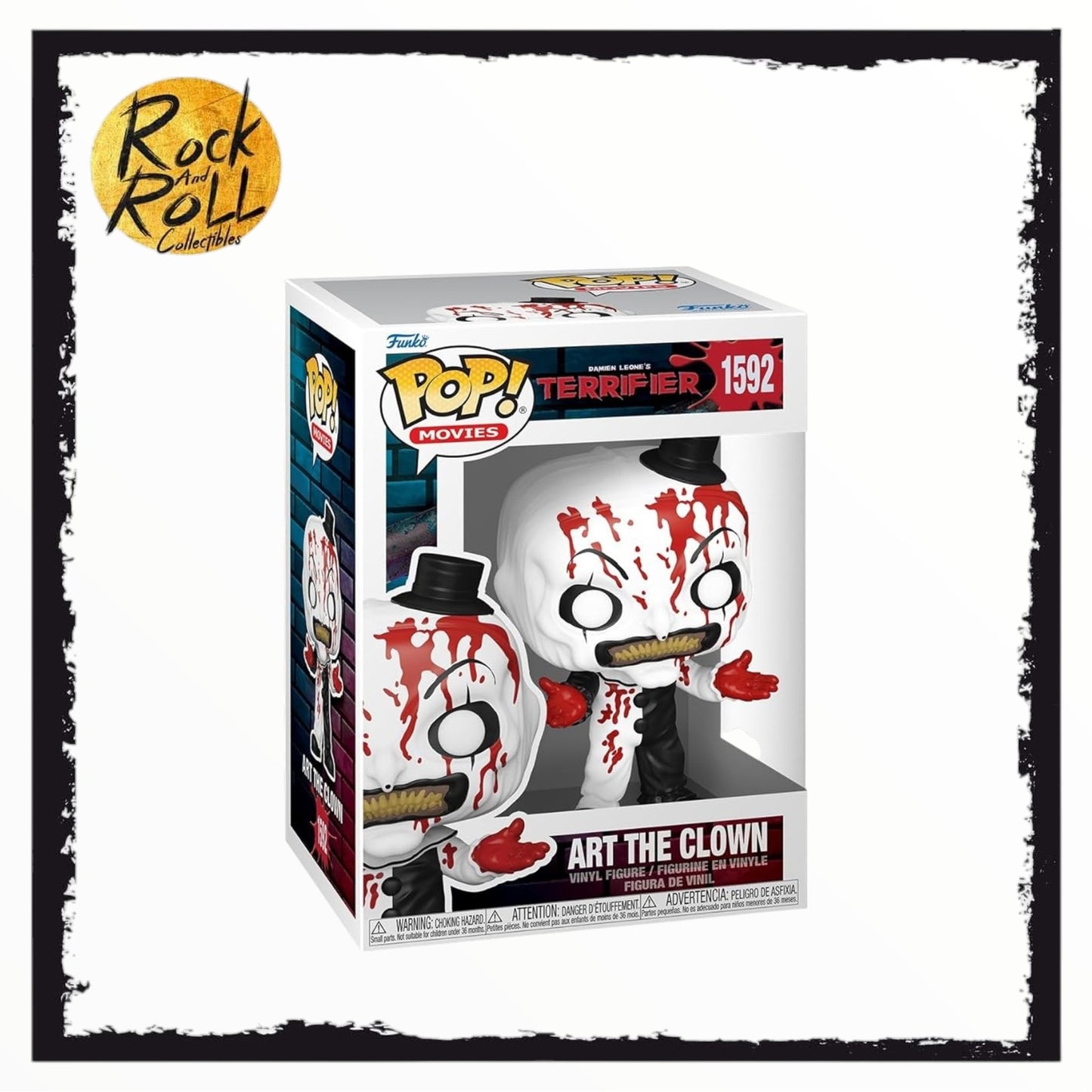 Terrifier - Art the Clown (Bloody) Funko Pop! #1592