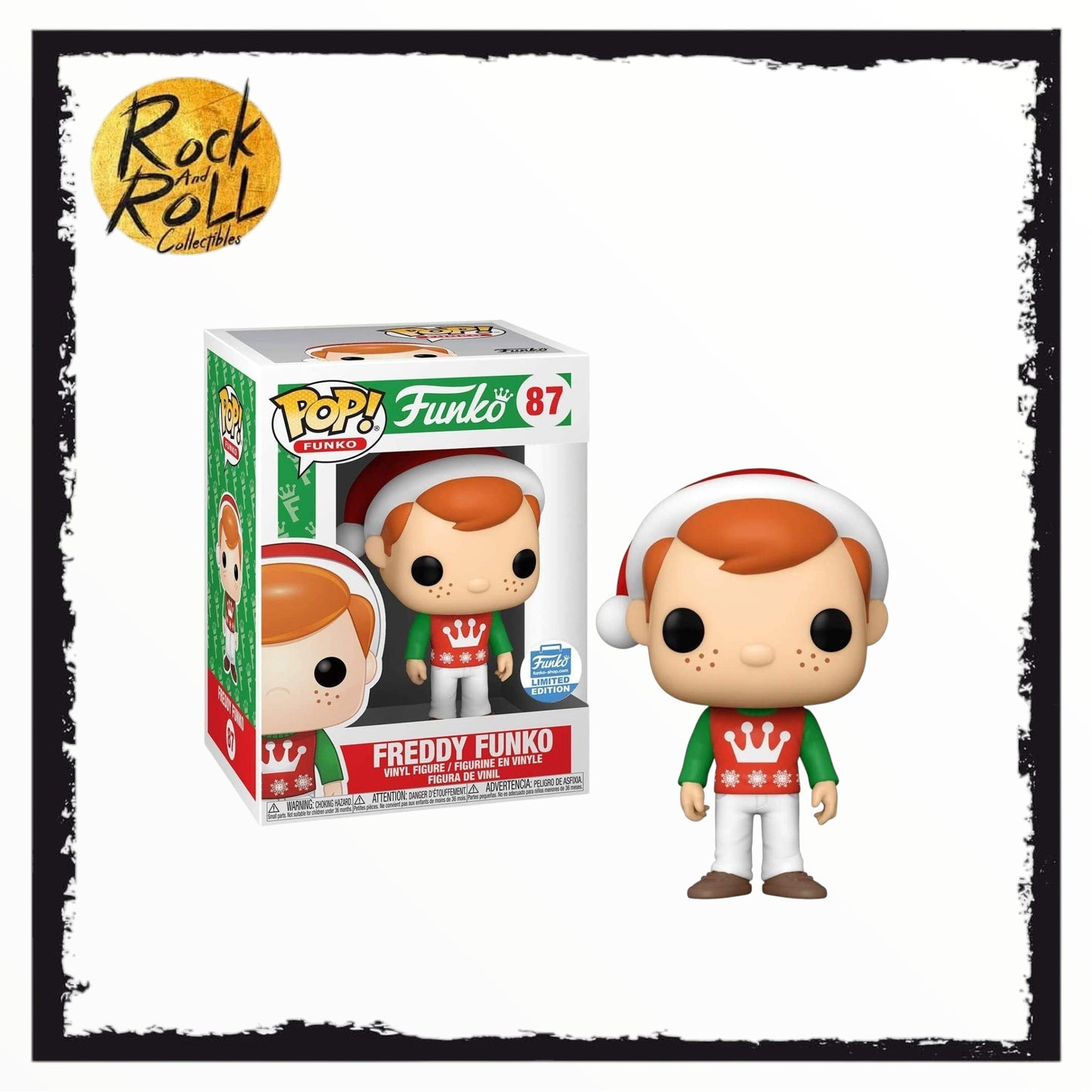 Freddy Funko - Christmas Santa Freddy Funko Pop! #87 Funko Exclusive