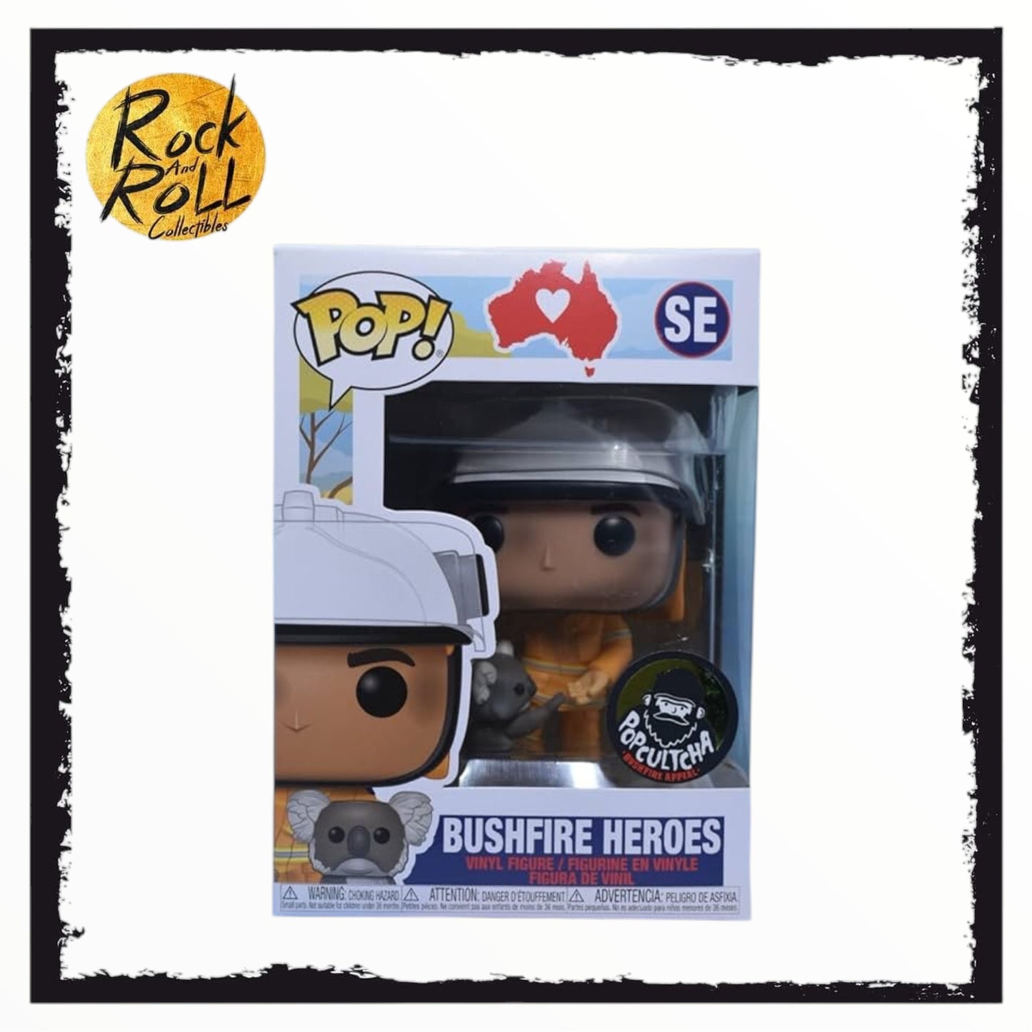 Bushfire Heroes Funko Pop! Popcultcha Bushfire Appeal Exclusive