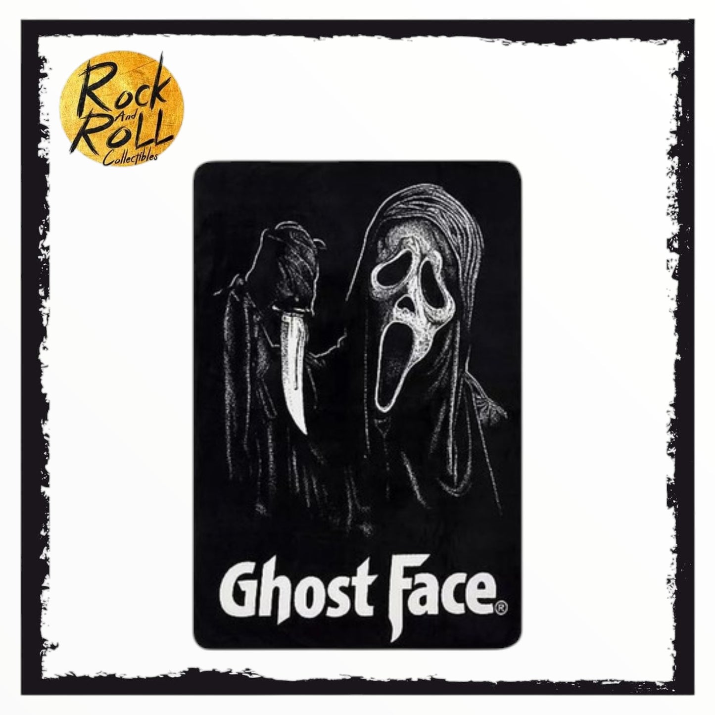 BioWorld - Ghost Face Fleece Throw 45x60in US Import