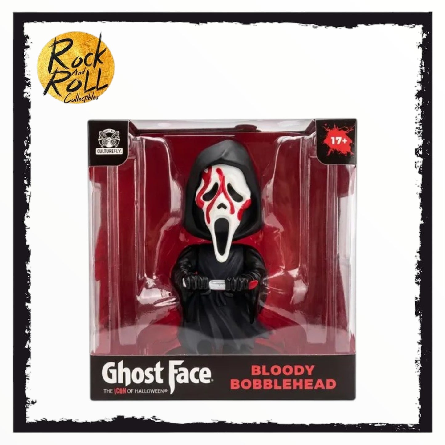 CultureFly - Ghost Face Bloody Bobblehead - US Import