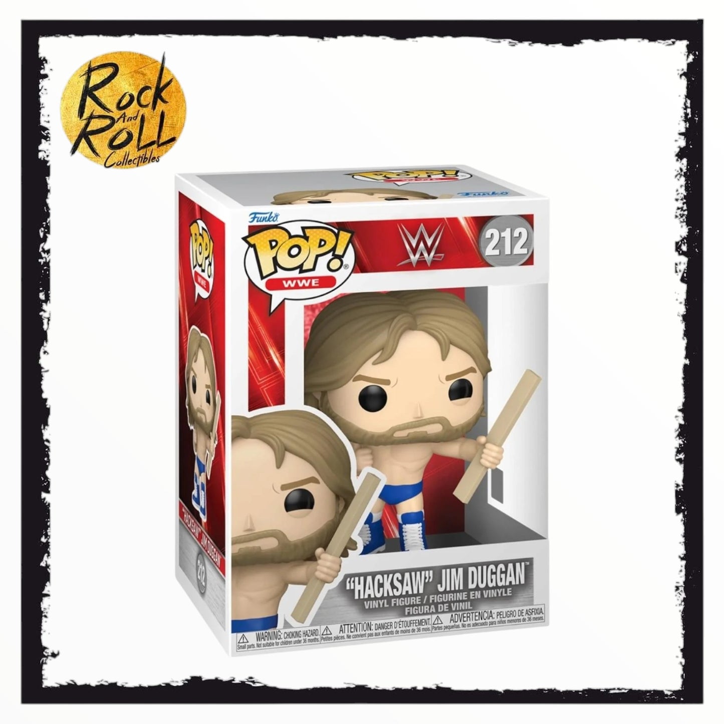 "Hacksaw" Jim Duggin #212 Funko Pop - WWE