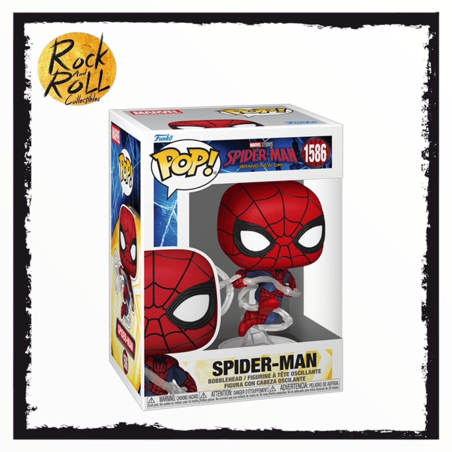 Spider-Man #1586 Funko Pop - Spider-Man Brand New Day