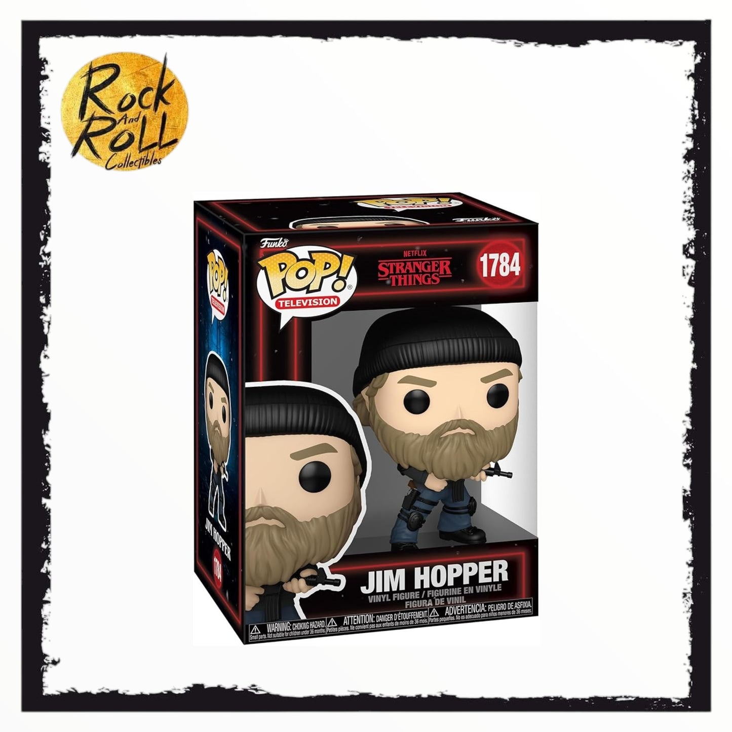 Hopper #1784 Funko Pop - Stranger Things Season 5