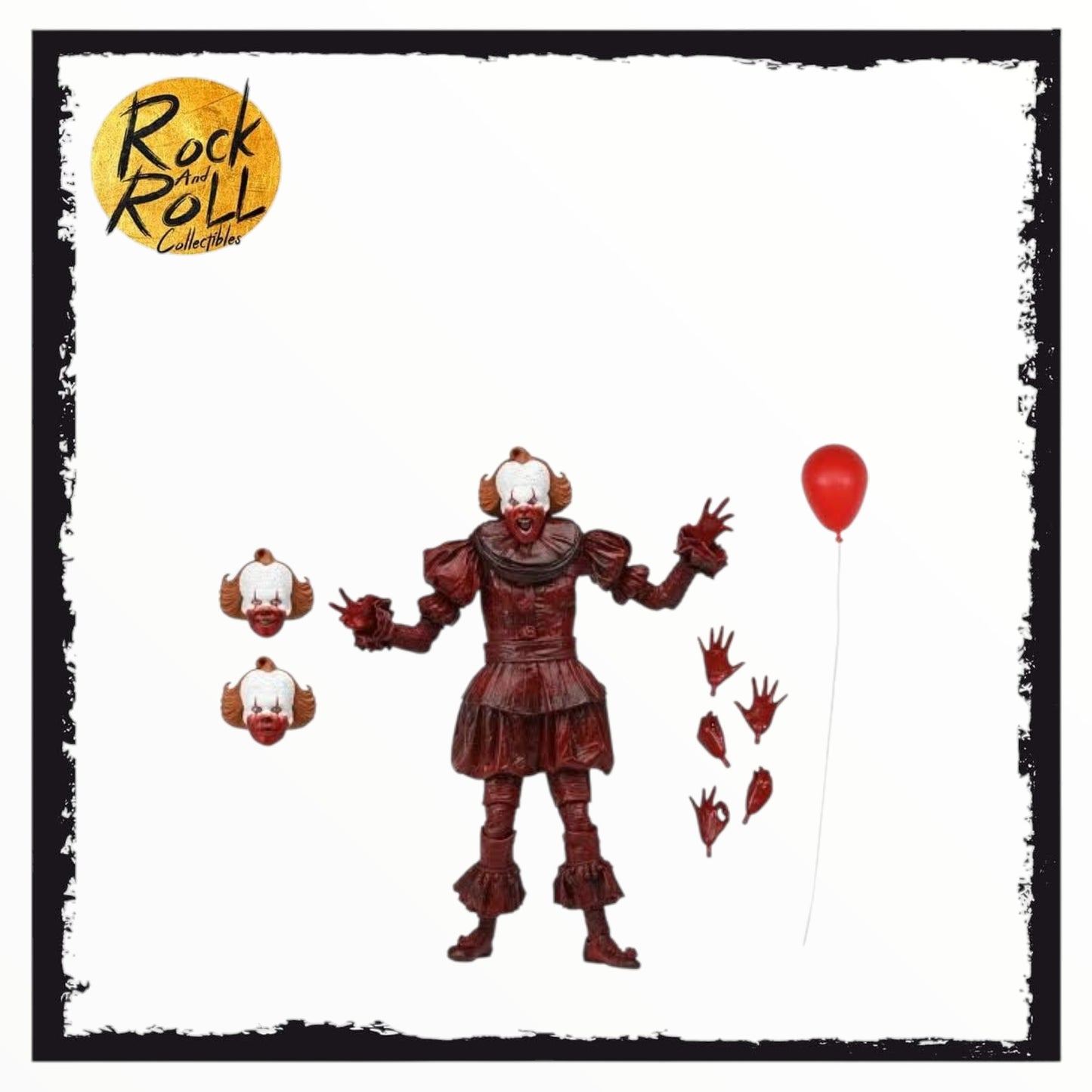 NECA IT Welcome to Derry Ultimate Blood Pennywise Action Figure