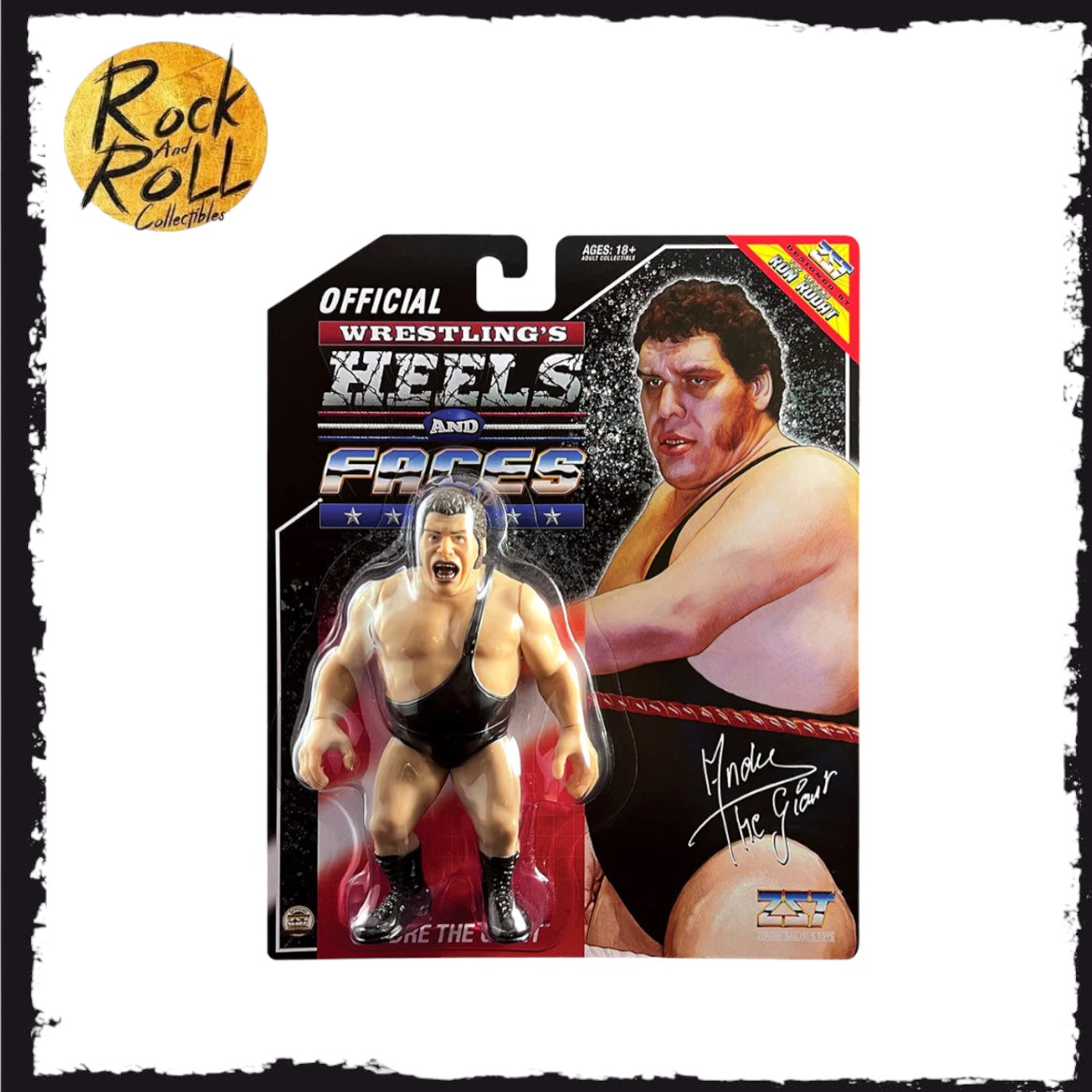ZST - Zombie Sailor Toys Heels and Faces - Black Strap Andre the Giant™
