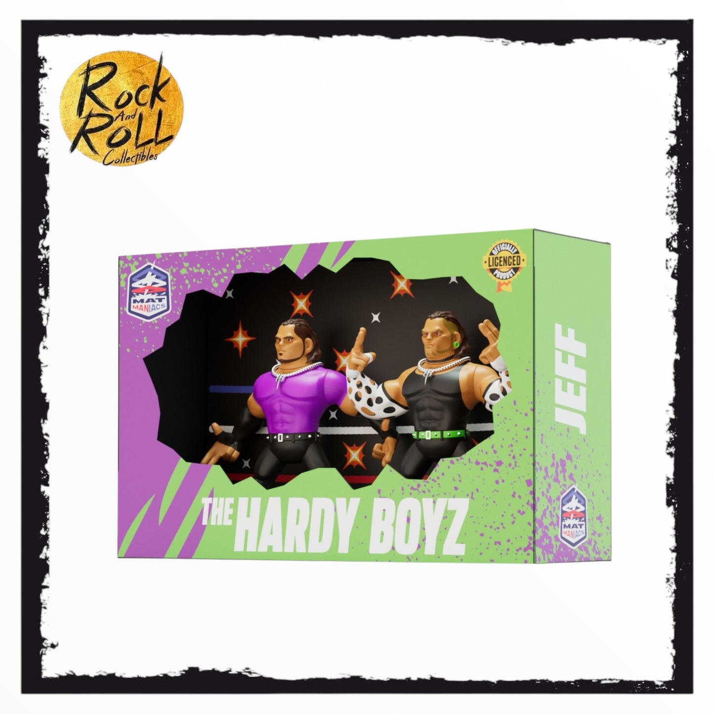 Mat Maniacs The Hardy Boyz 2 pack PRE ORDER