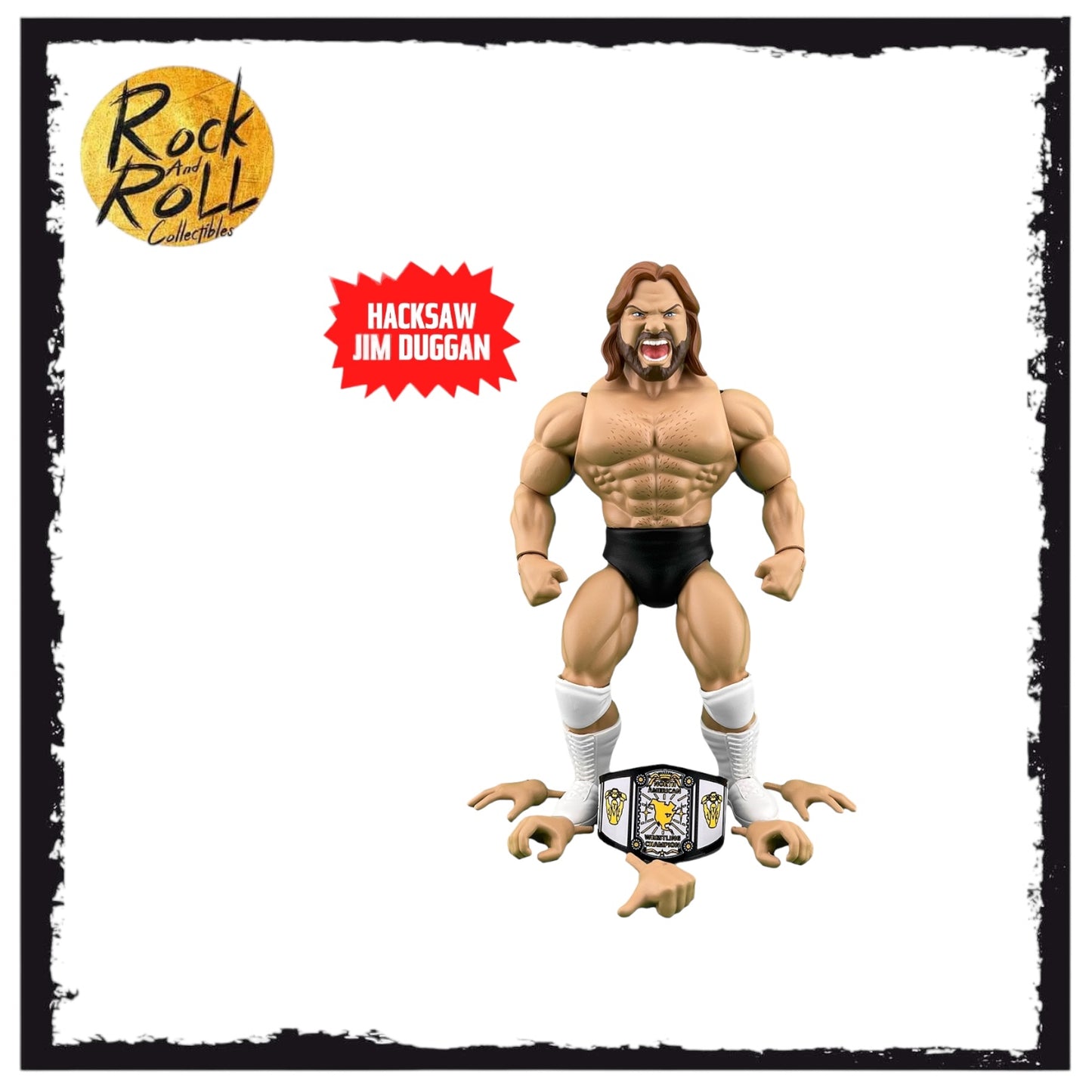 “Hacksaw” Jim Duggan Remco PowerTown AllStar Wrestlers Pre Order