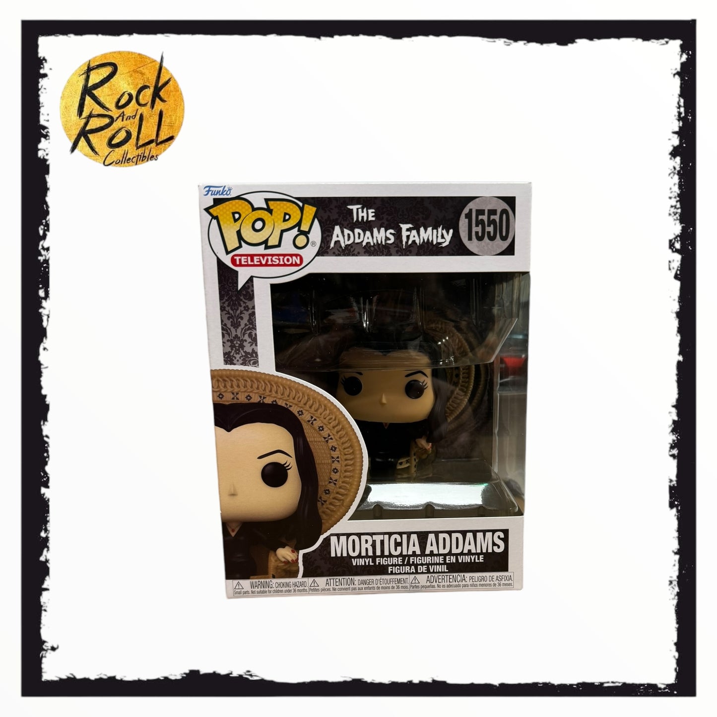 Damaged Box - The Addams Family Morticia Addams Funko Pop! #1550