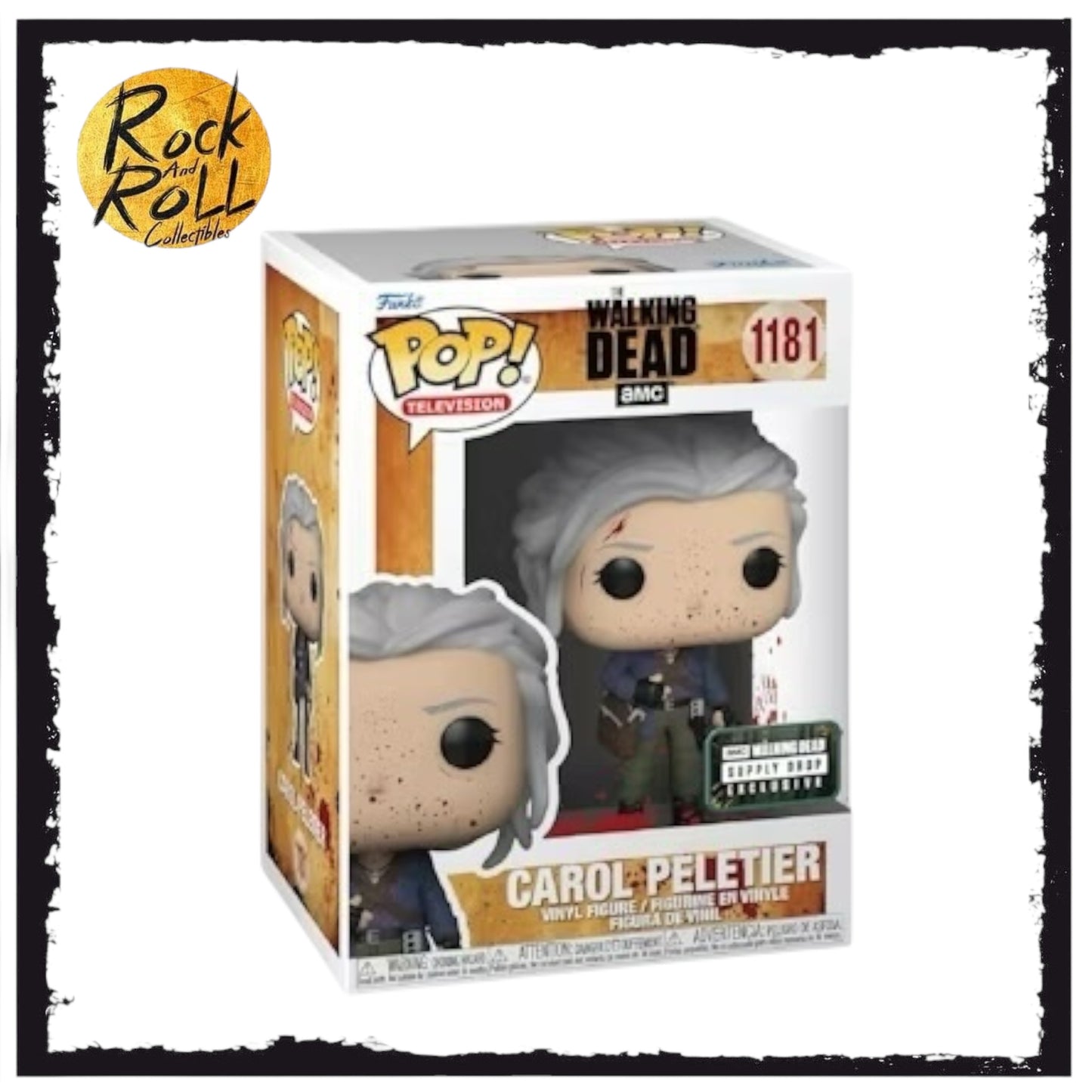 Box Damage - The Walking Dead - Carol Peletier Funko Pop! #1181 Supply Drop Exclusive