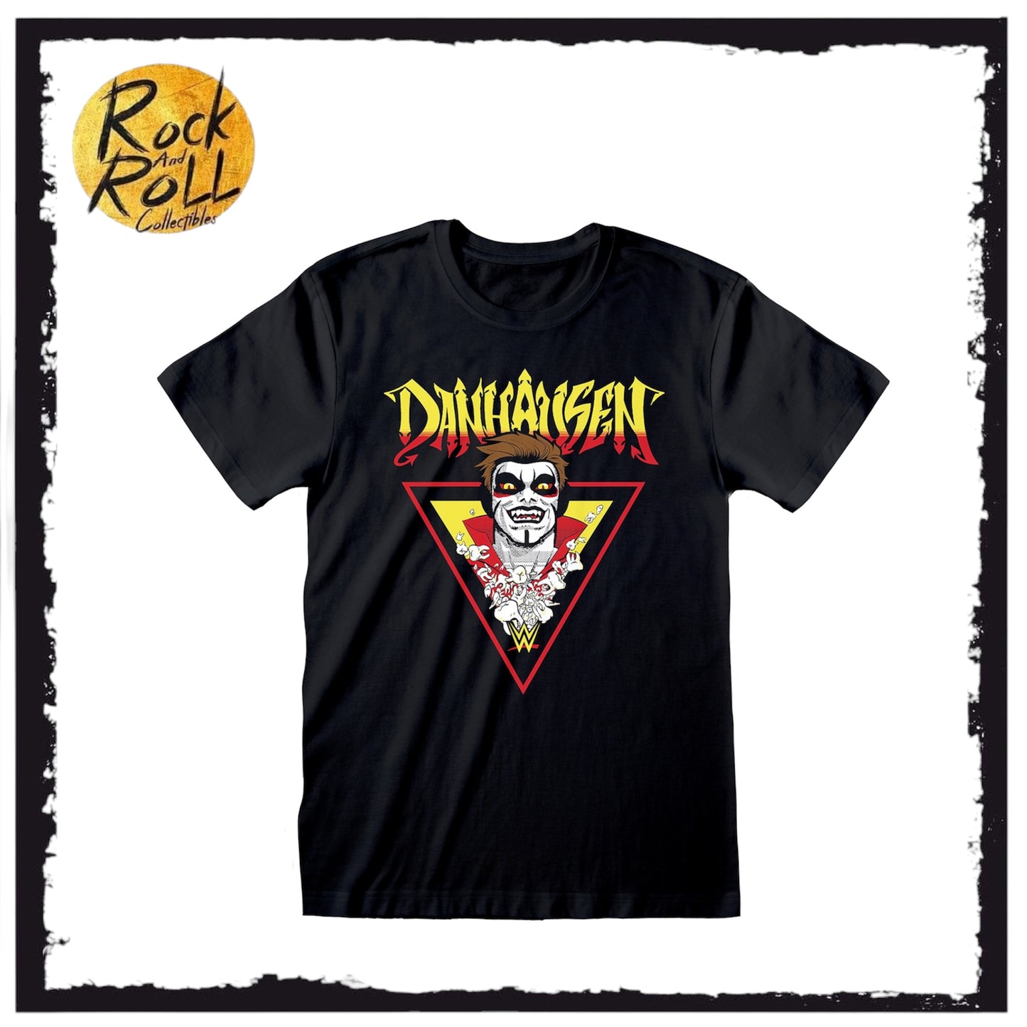 Danhausen Triangle T-Shirt Officially Licensed WWE Apparel