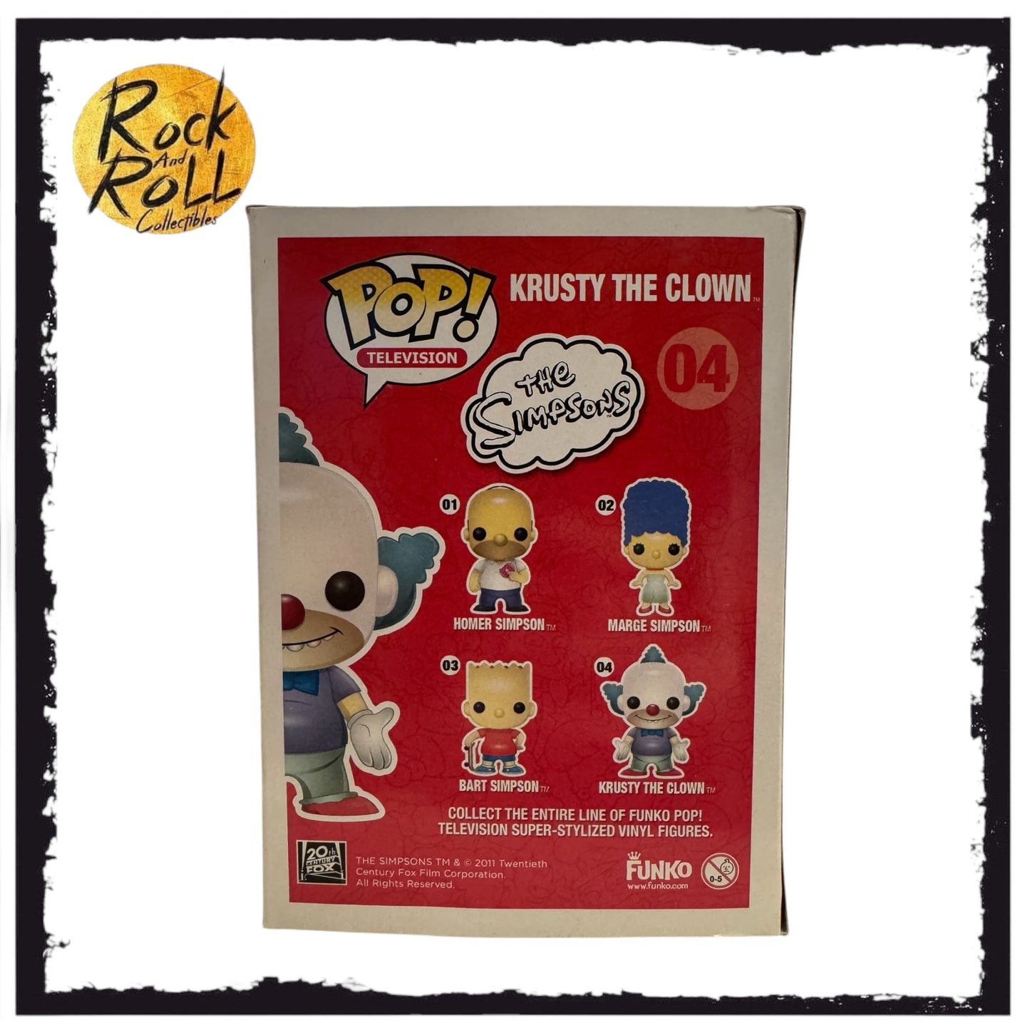 The Simpson - Krusty The Clown - Funko Pop! #04